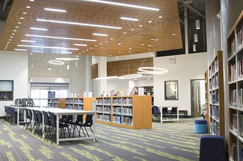 Alexander College library